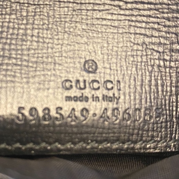 Gucci Azalea leather Marina chain wallet new - Picture 5 of 6